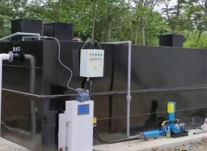 污水处理施工现场